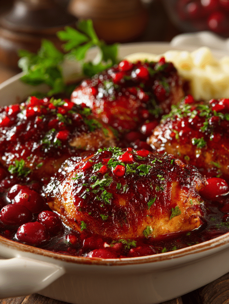 Cranberry Chicken