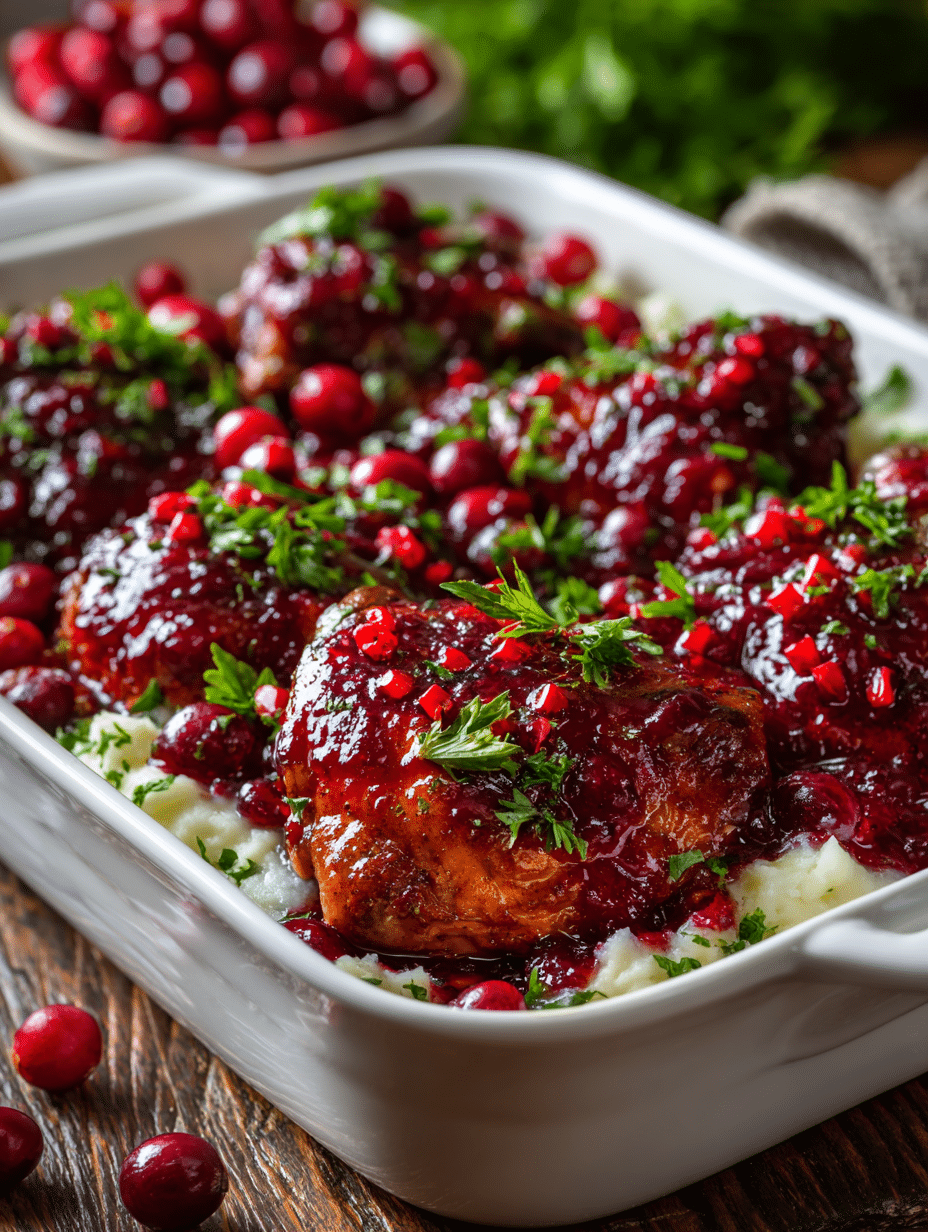 Cranberry Chicken