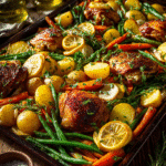 Lemon and Herb Chicken Sheet Pan Dinner