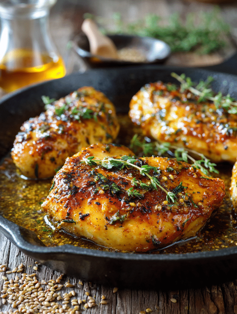 Maple Mustard Chicken