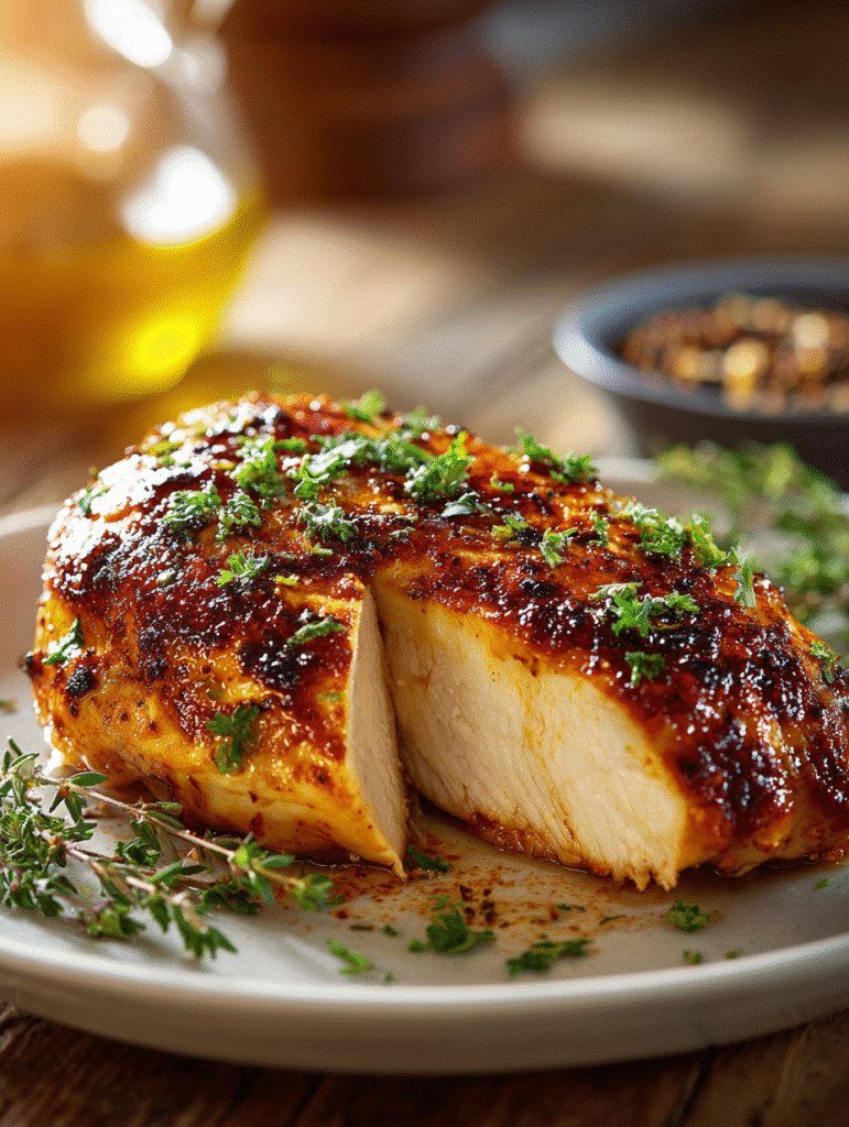 Oven Baked Chicken Breast