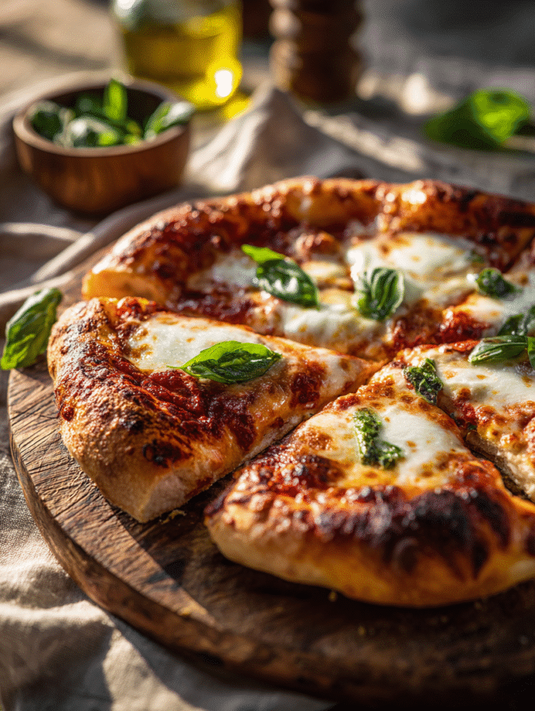 Pizza Night with Store-Bought Crust