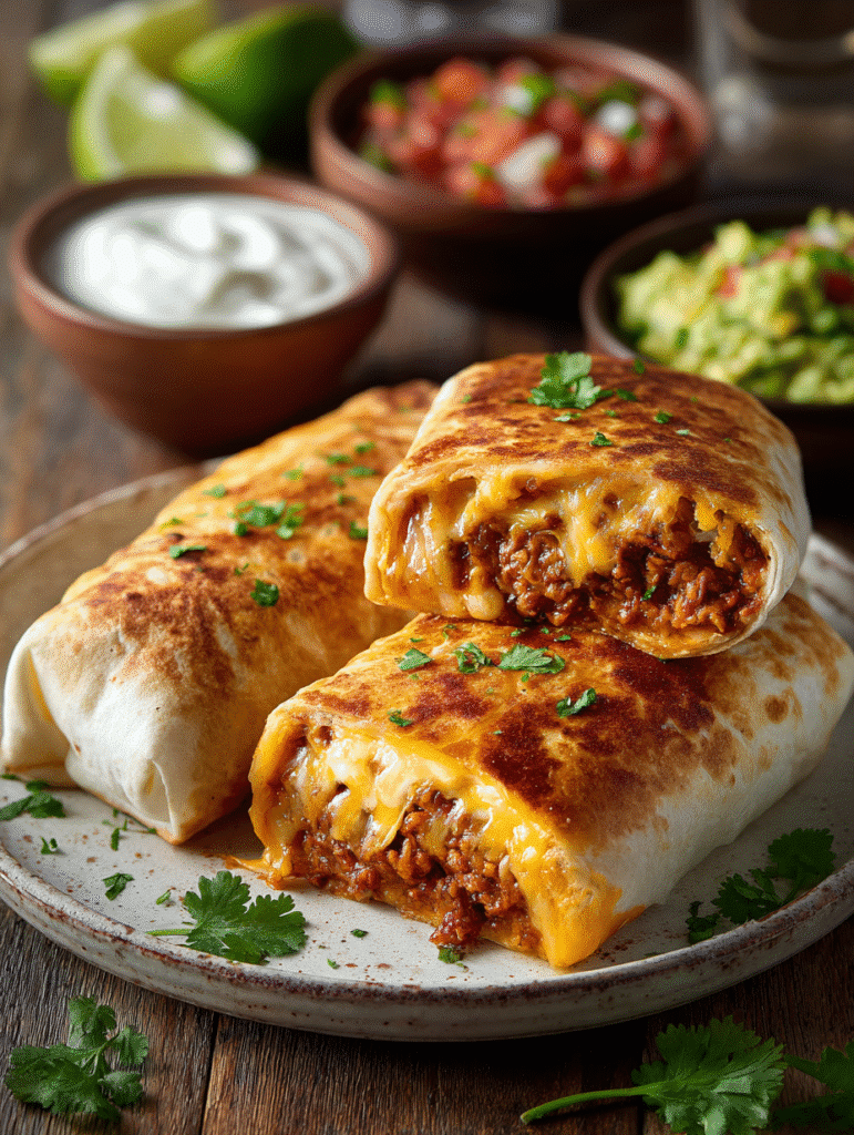 Bean and Cheese Burritos