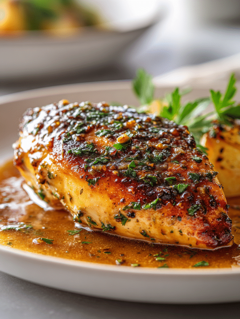 Pan-Seared Chicken Breast with Easy Pan Sauce