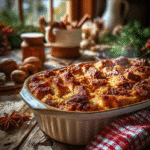 Holiday Spice Bread Pudding
