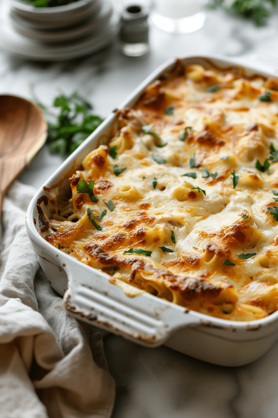 Chicken and Noodle Bake