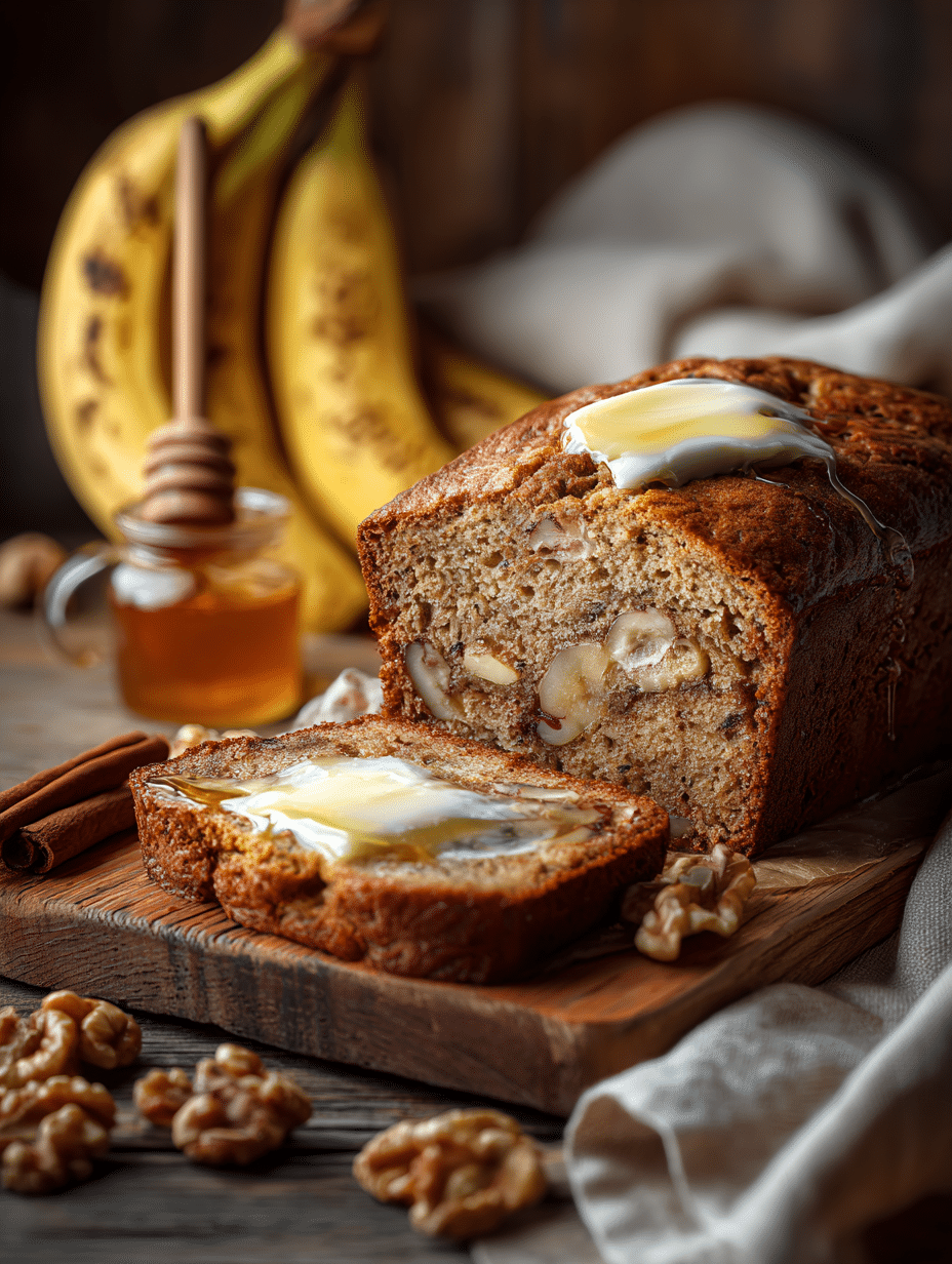 Healthy Banana Bread Recipe (Whole Wheat