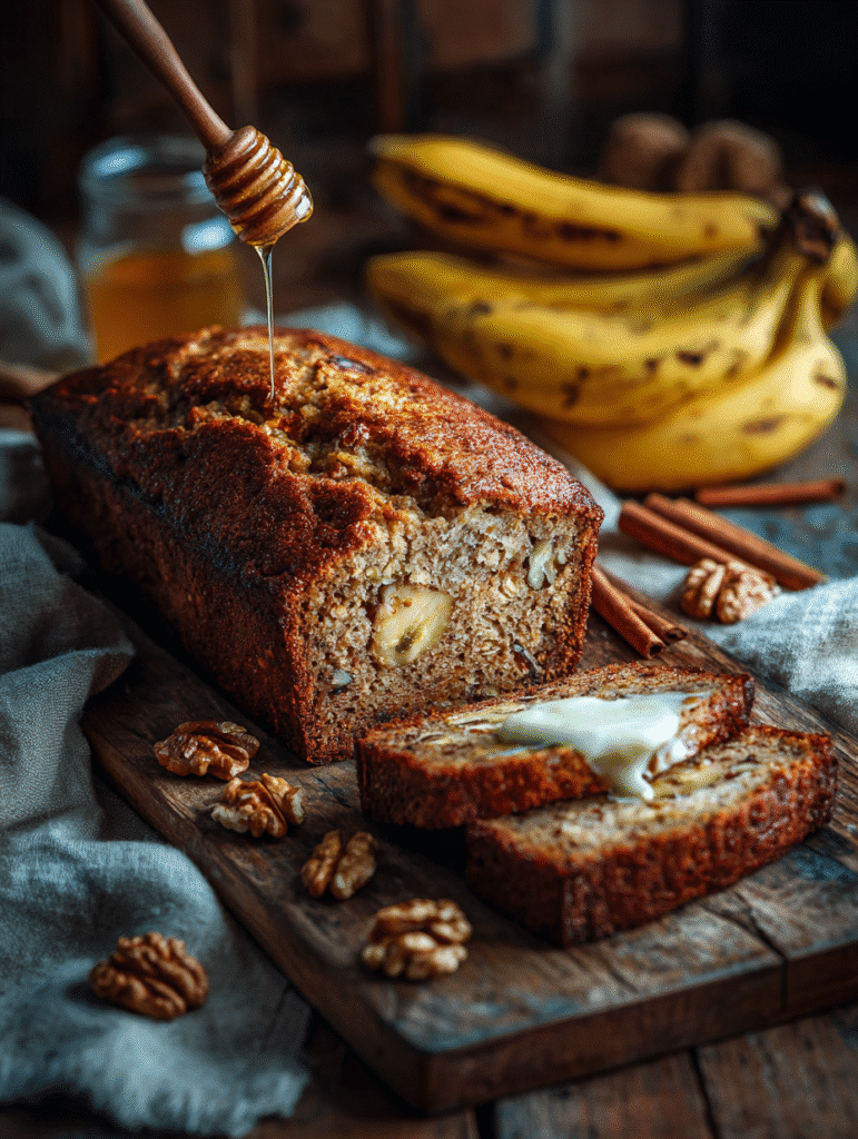 Healthy Banana Bread Recipe (Whole Wheat