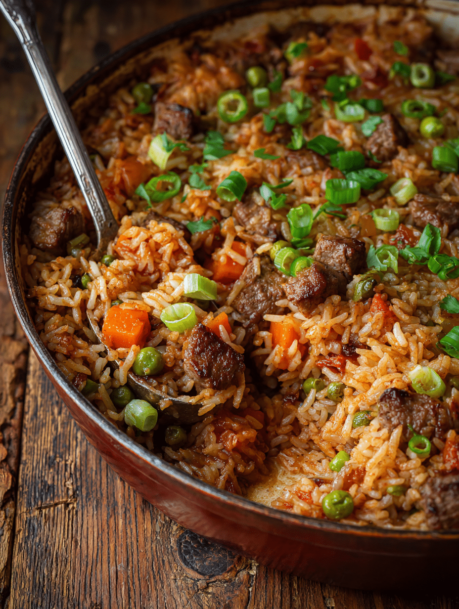 Beef & Rice Casserole