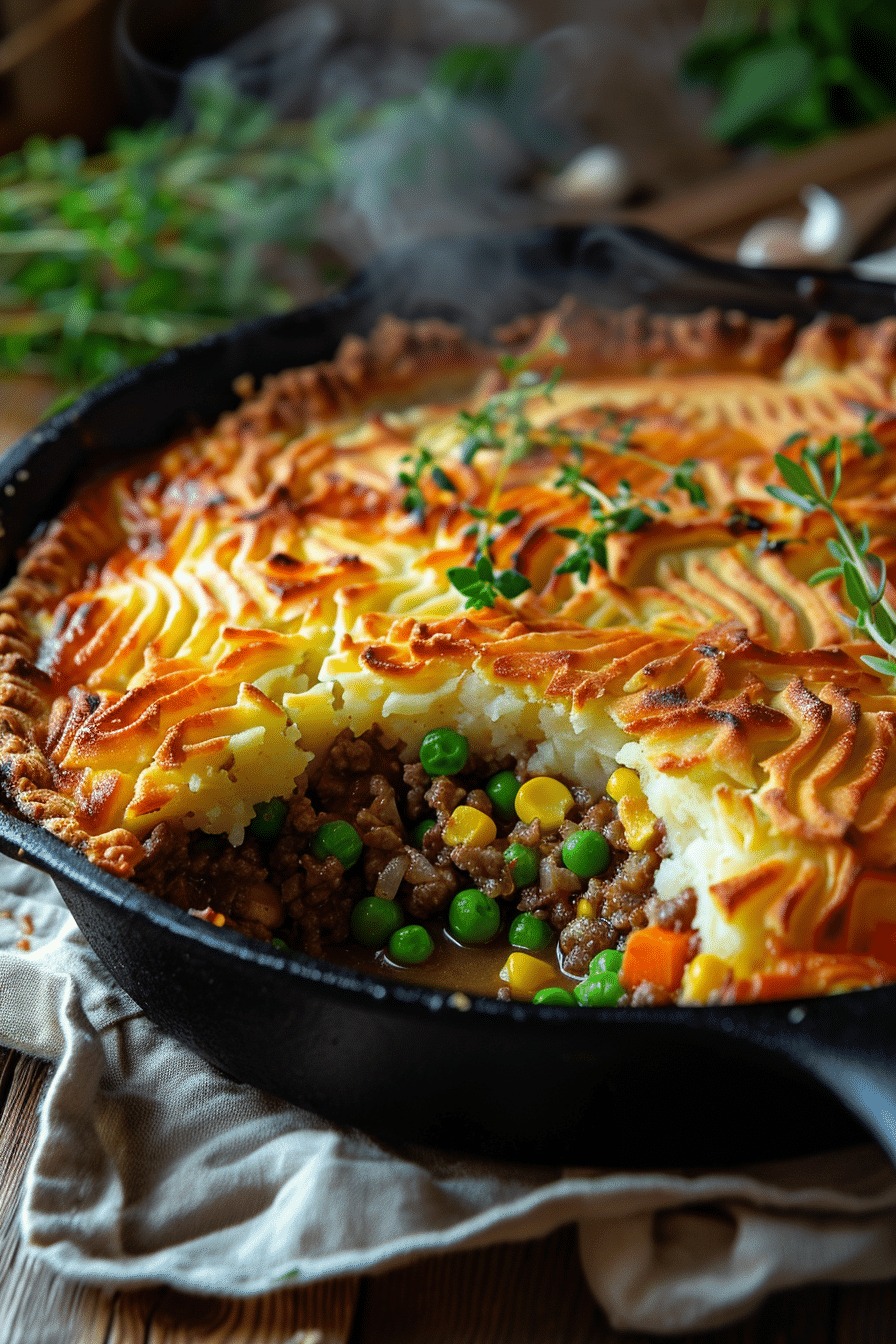 Cottage Pie with Mashed Potatoes