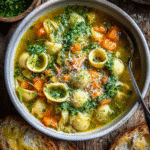 Vegetable Soup with Pasta