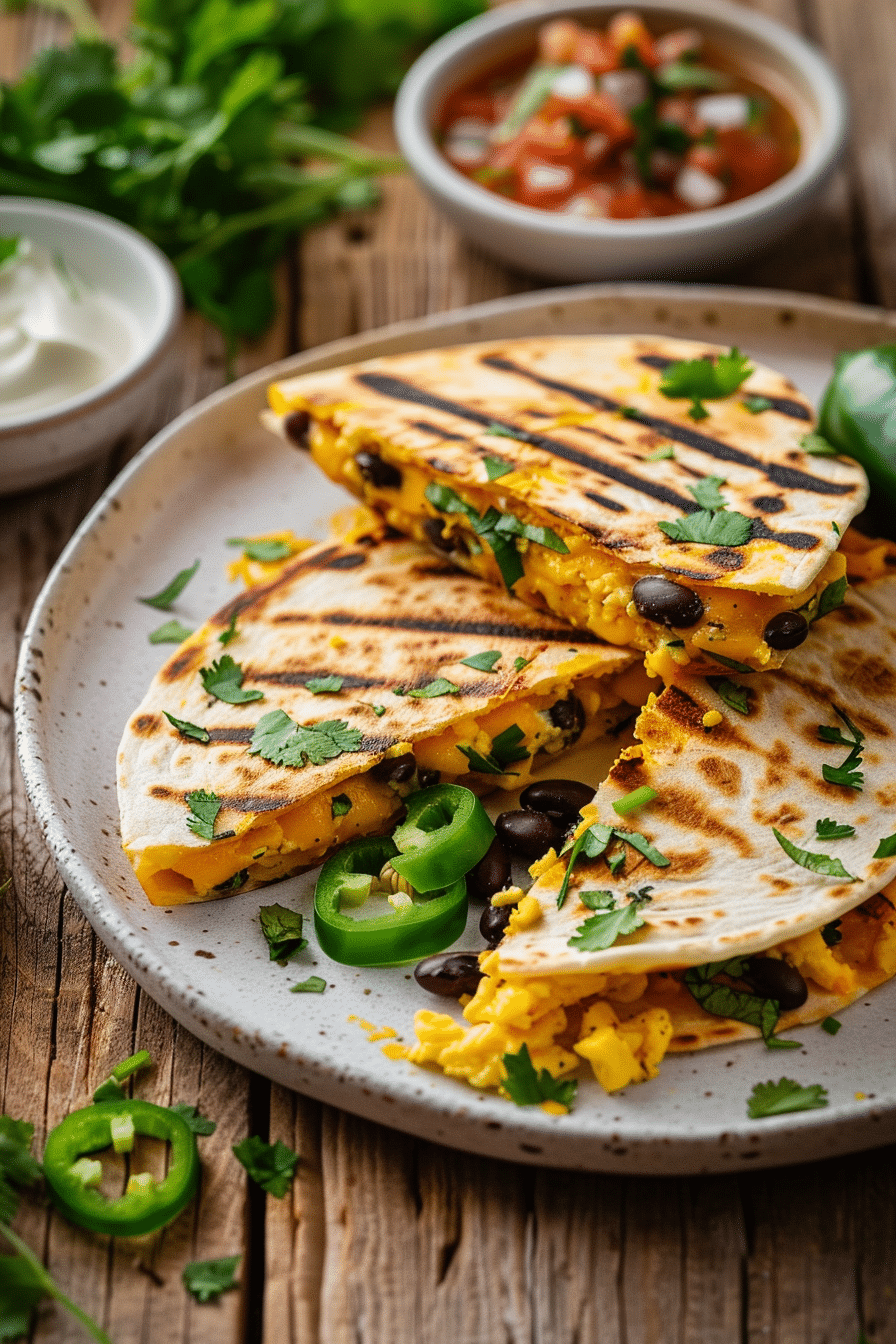 Breakfast Quesadillas