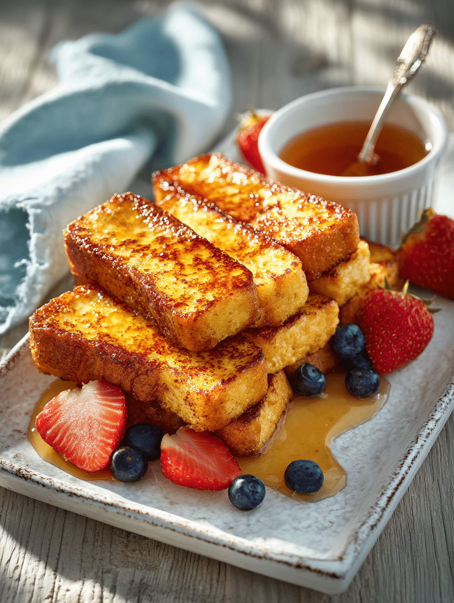 Protein French Toast Sticks