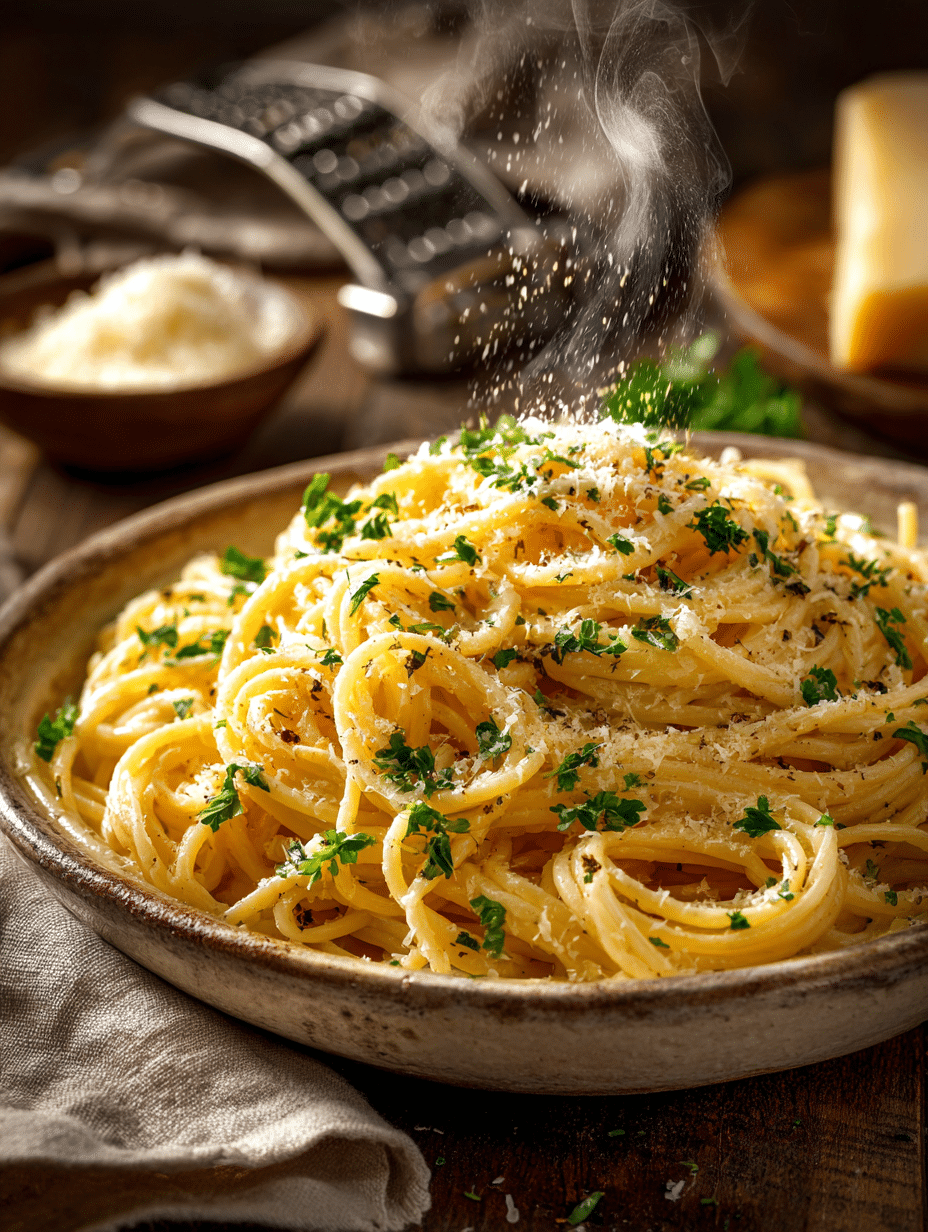 Pasta with Butter and Parmesan