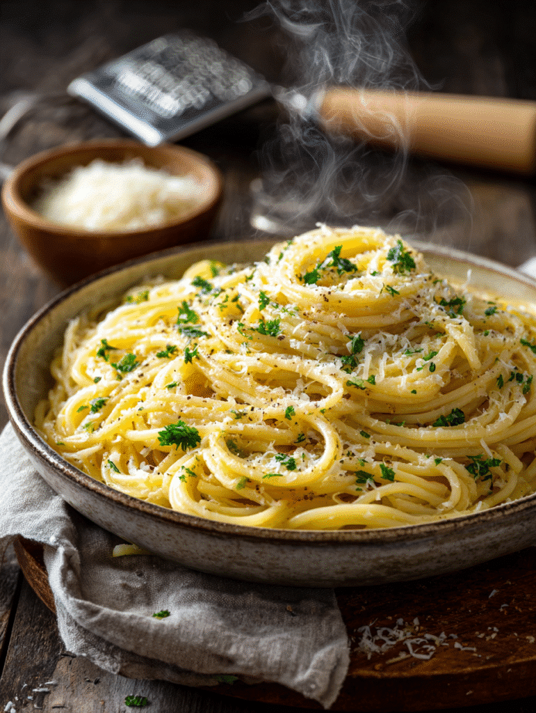 Pasta with Butter and Parmesan