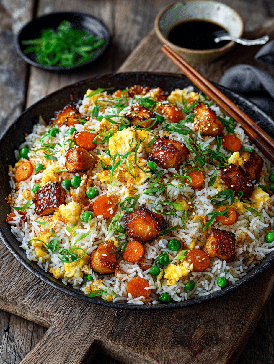 Rotisserie Chicken Fried Rice