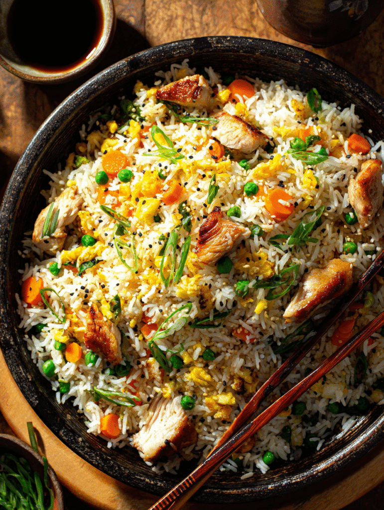 Rotisserie Chicken Fried Rice