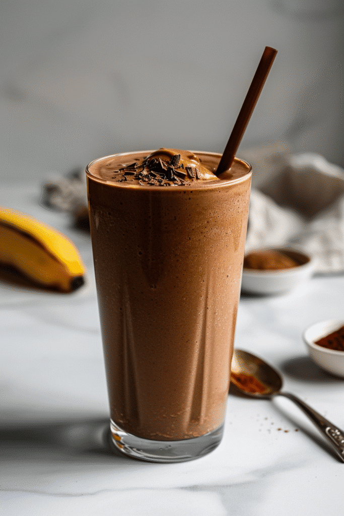 Chocolate-Peanut Butter Protein Shake