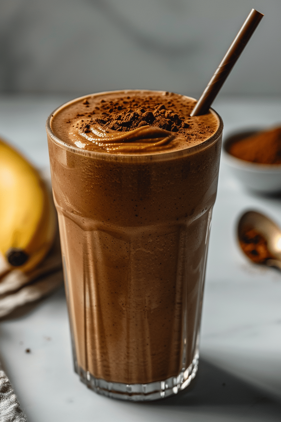 Chocolate-Peanut Butter Protein Shake