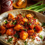 Easy Sriracha Honey Chicken