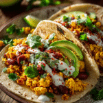 Tofu Scramble Tacos