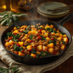 Easy Butternut Squash & Apple Hash