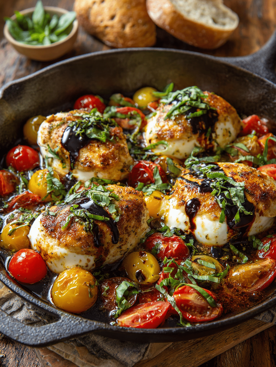 Caprese Chicken Skillet