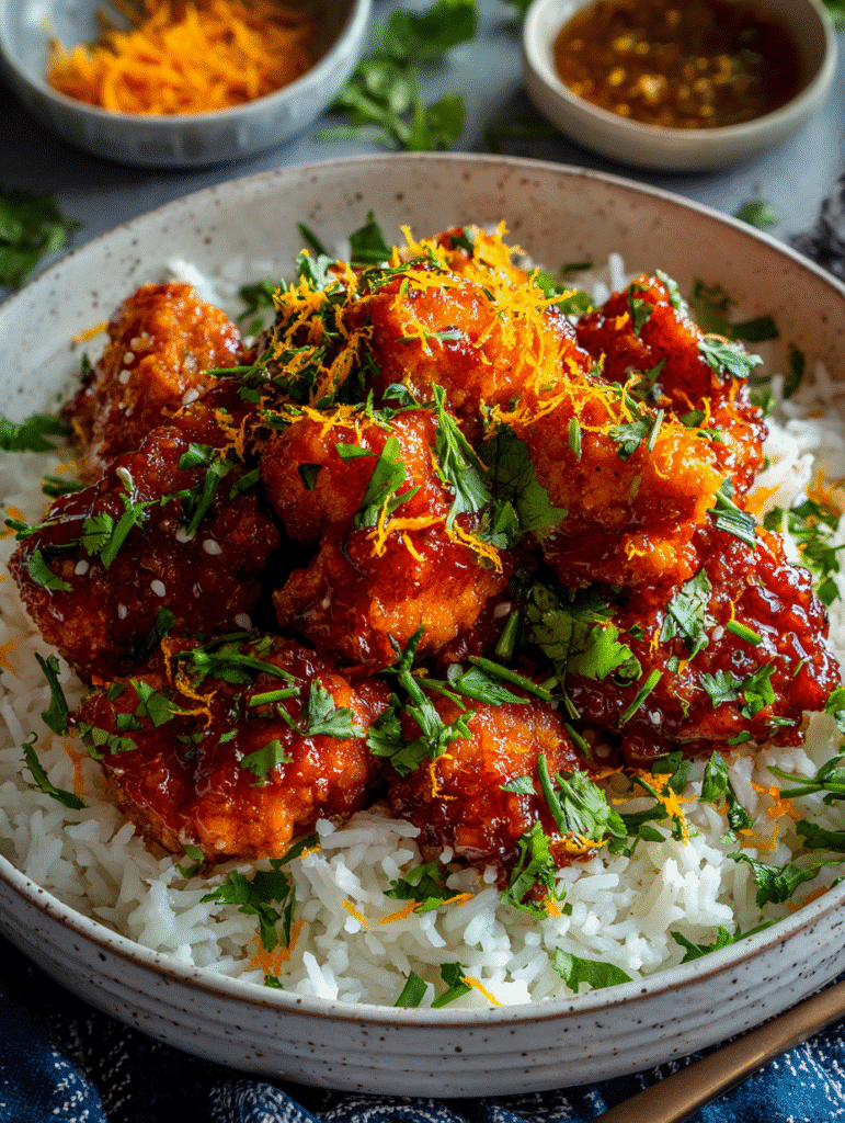 Orange Glazed Chicken