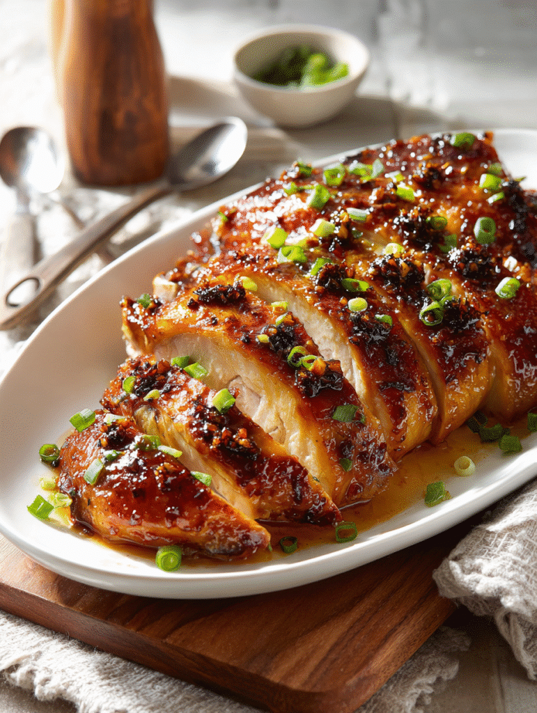 Chicken with Black Garlic