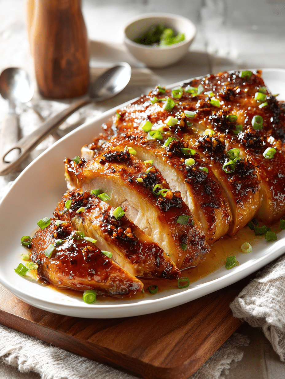 Chicken with Black Garlic