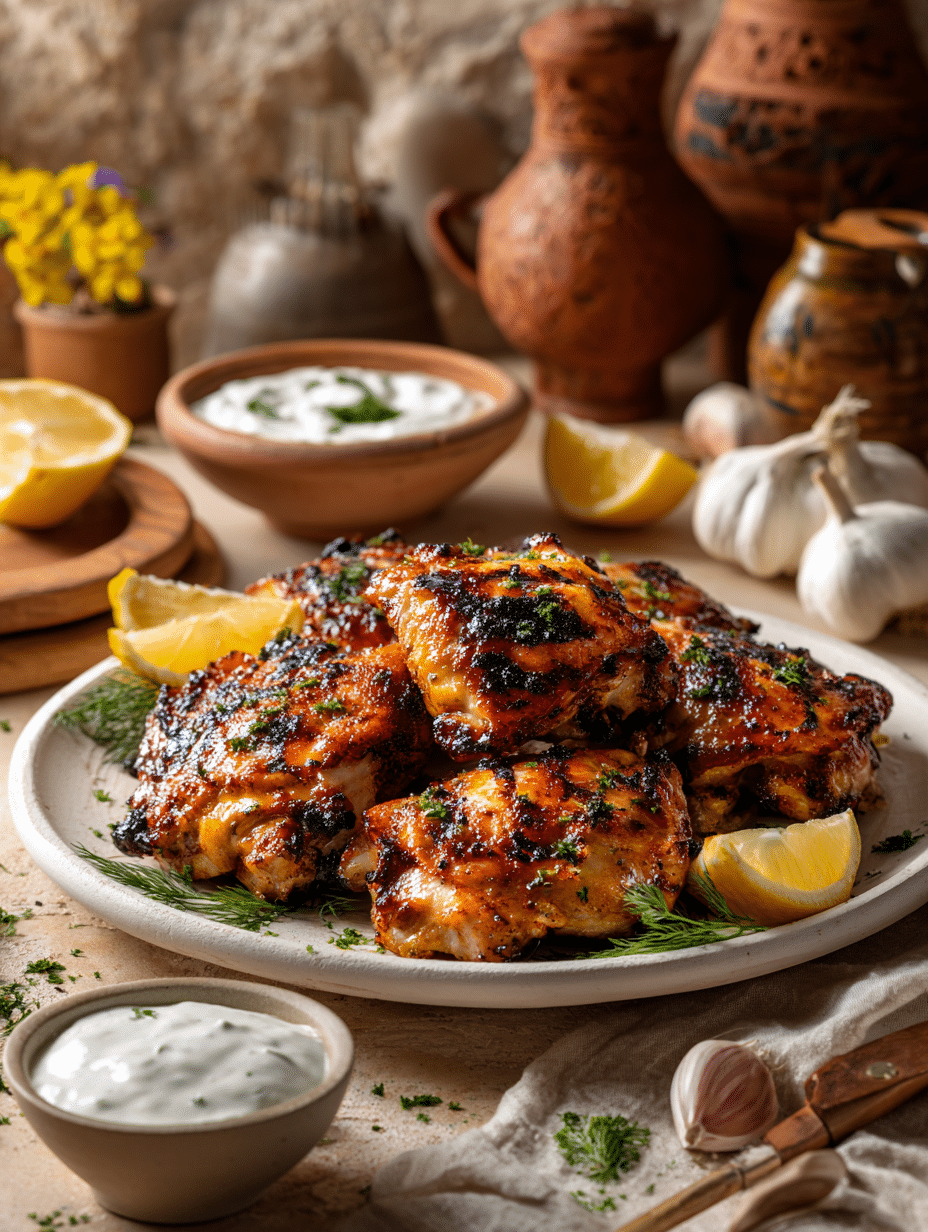 Greek Yogurt Marinated Chicken