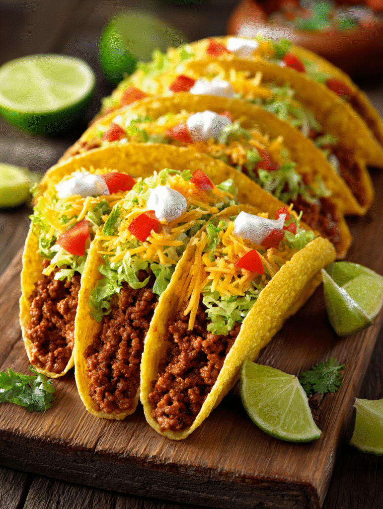 Beef Tacos with Homemade Seasoning Packets