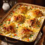 Creamy Chicken & Rice Bake