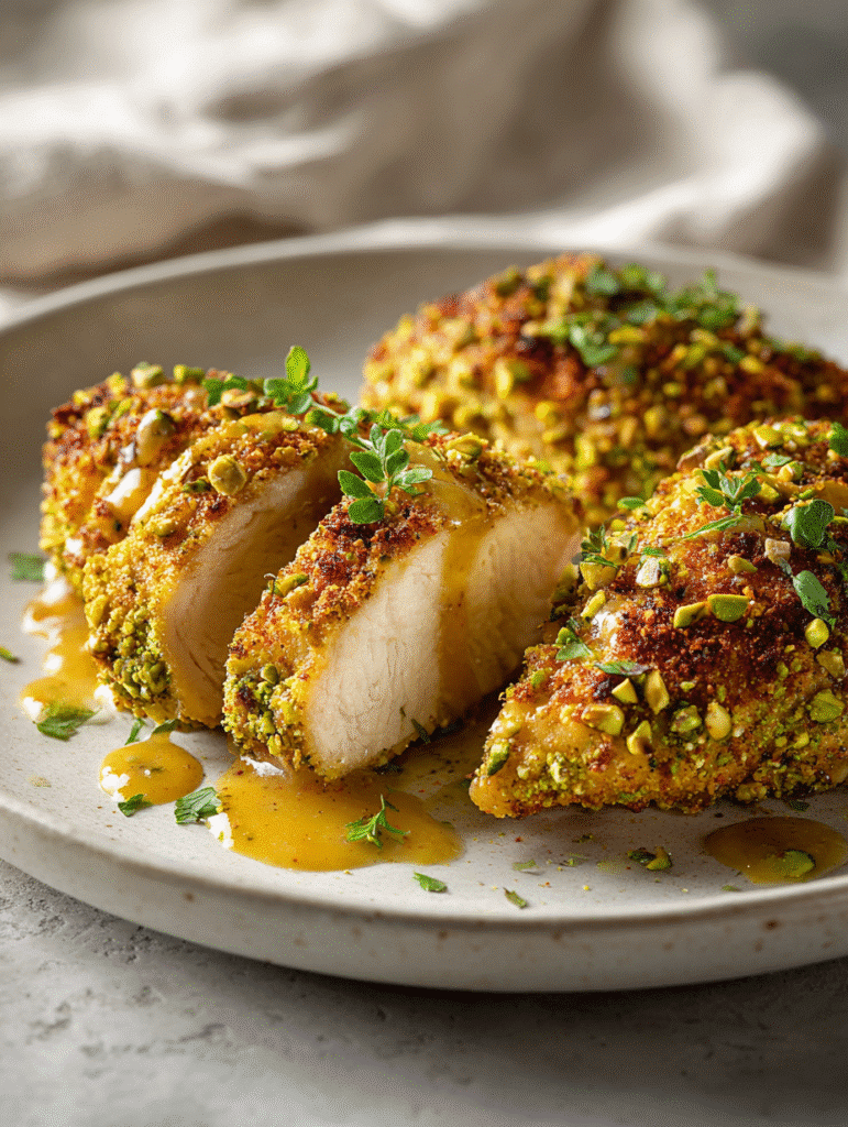 Juicy Pistachio-Crusted Chicken