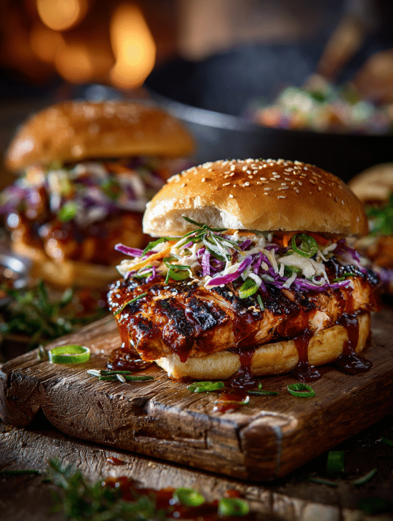 BBQ Chicken Sandwich Skillet