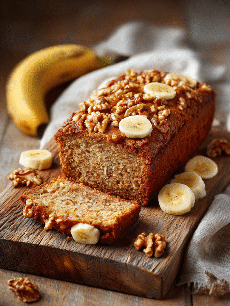 Flourless Coconut Banana Bread