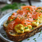 Scrambled Eggs with Smoked Salmon
