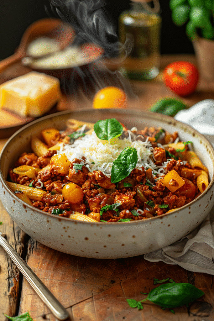 Creamy Tomato Chicken Pasta