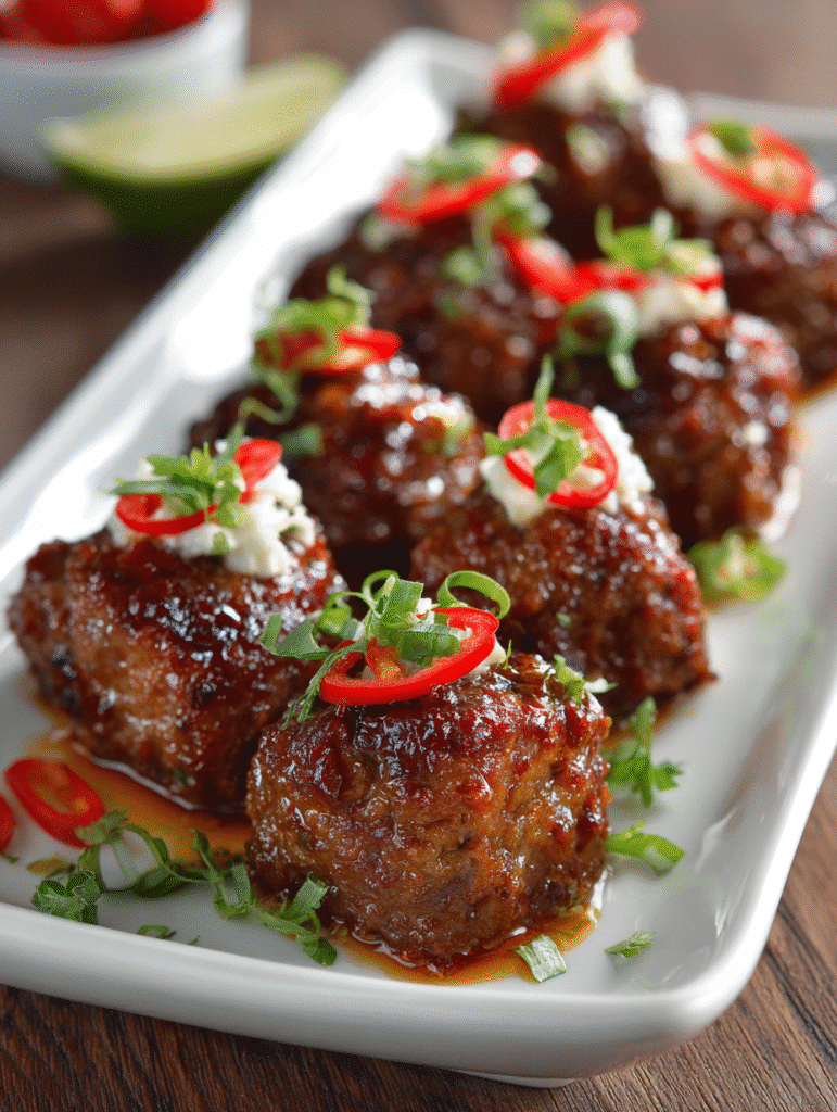 Sweet and Spicy Sausage Bites