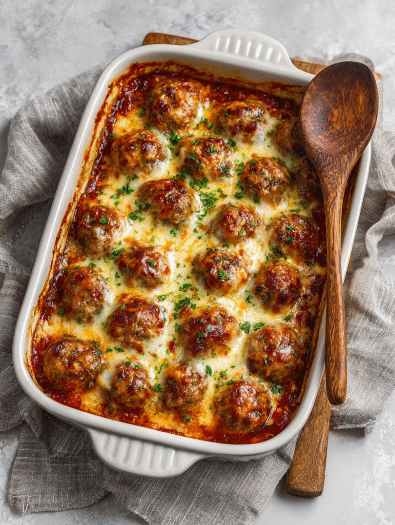 Turkey Meatball Casserole