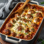 Turkey Meatball Casserole