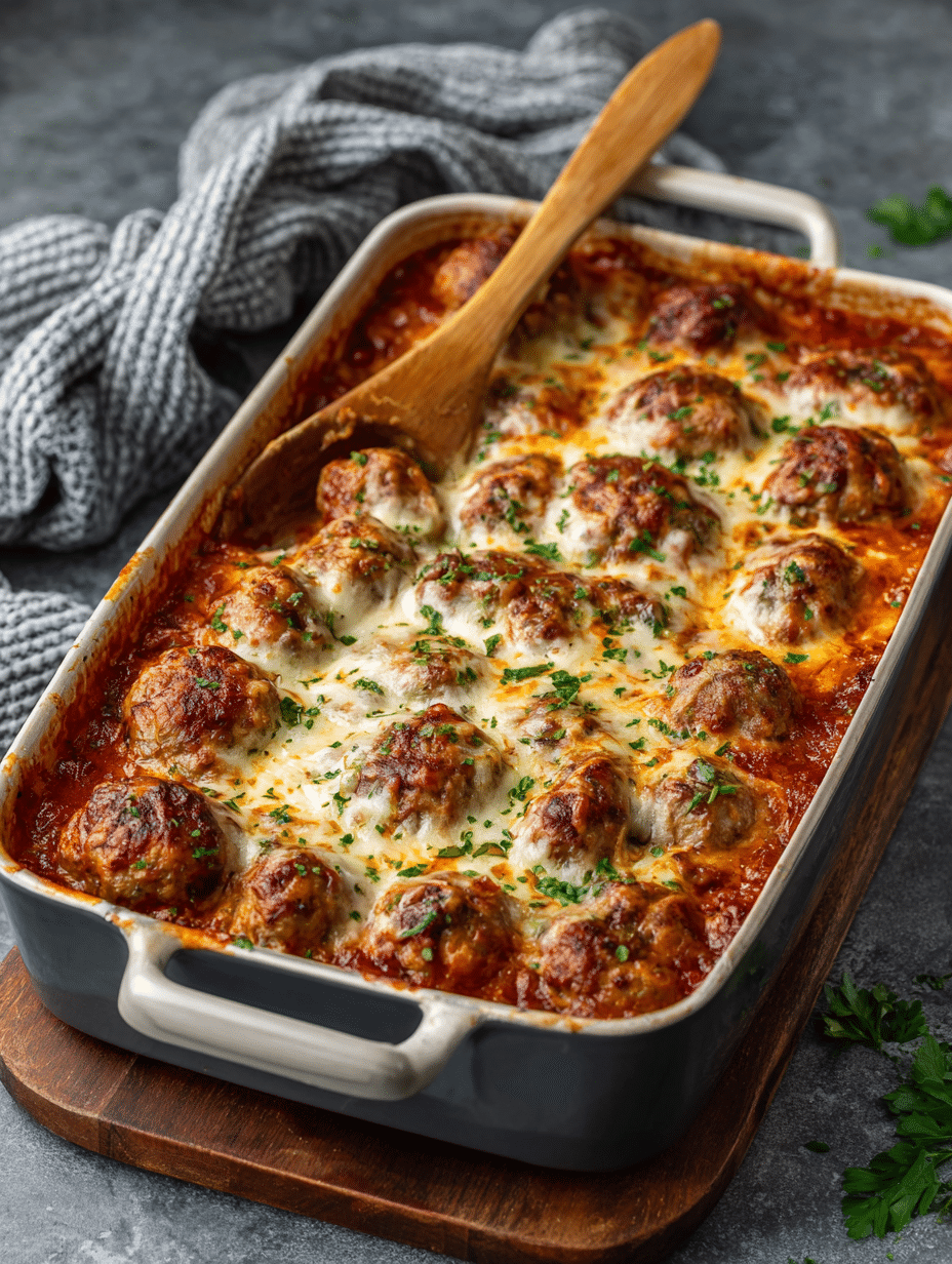 Turkey Meatball Casserole