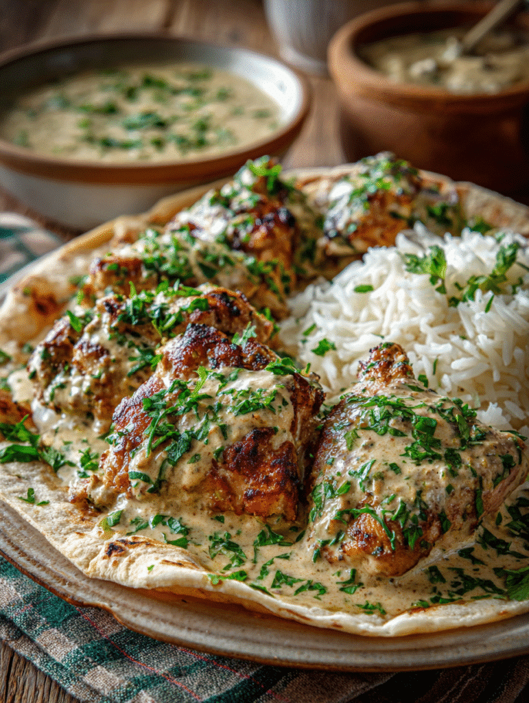 Chicken with Walnut Sauce
