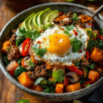 Tex-Mex Sweet Potato Hash