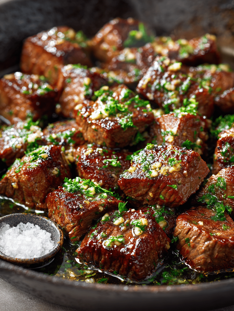 Garlic Butter Steak Bites