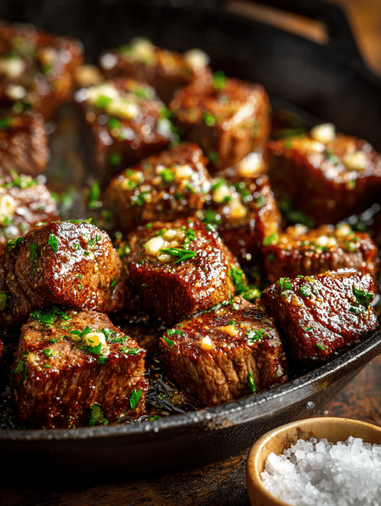 Garlic Butter Steak Bites