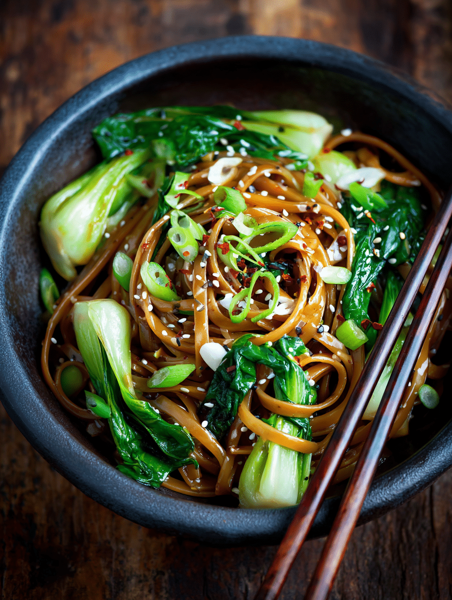 Sesame Ginger Noodles