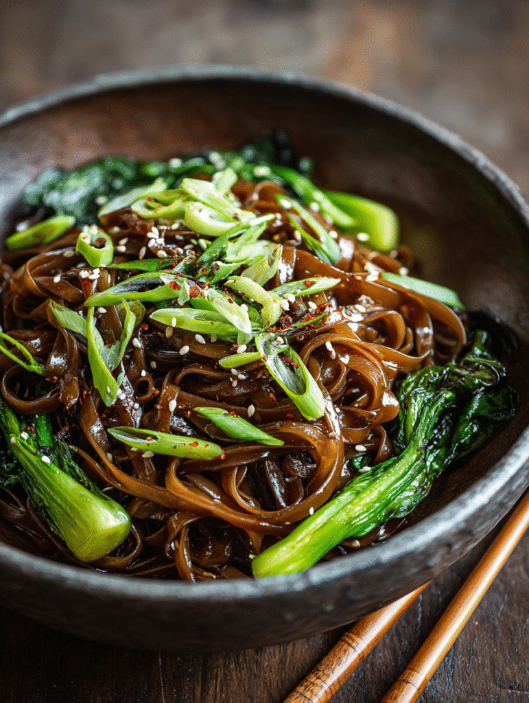 Sesame Ginger Noodles