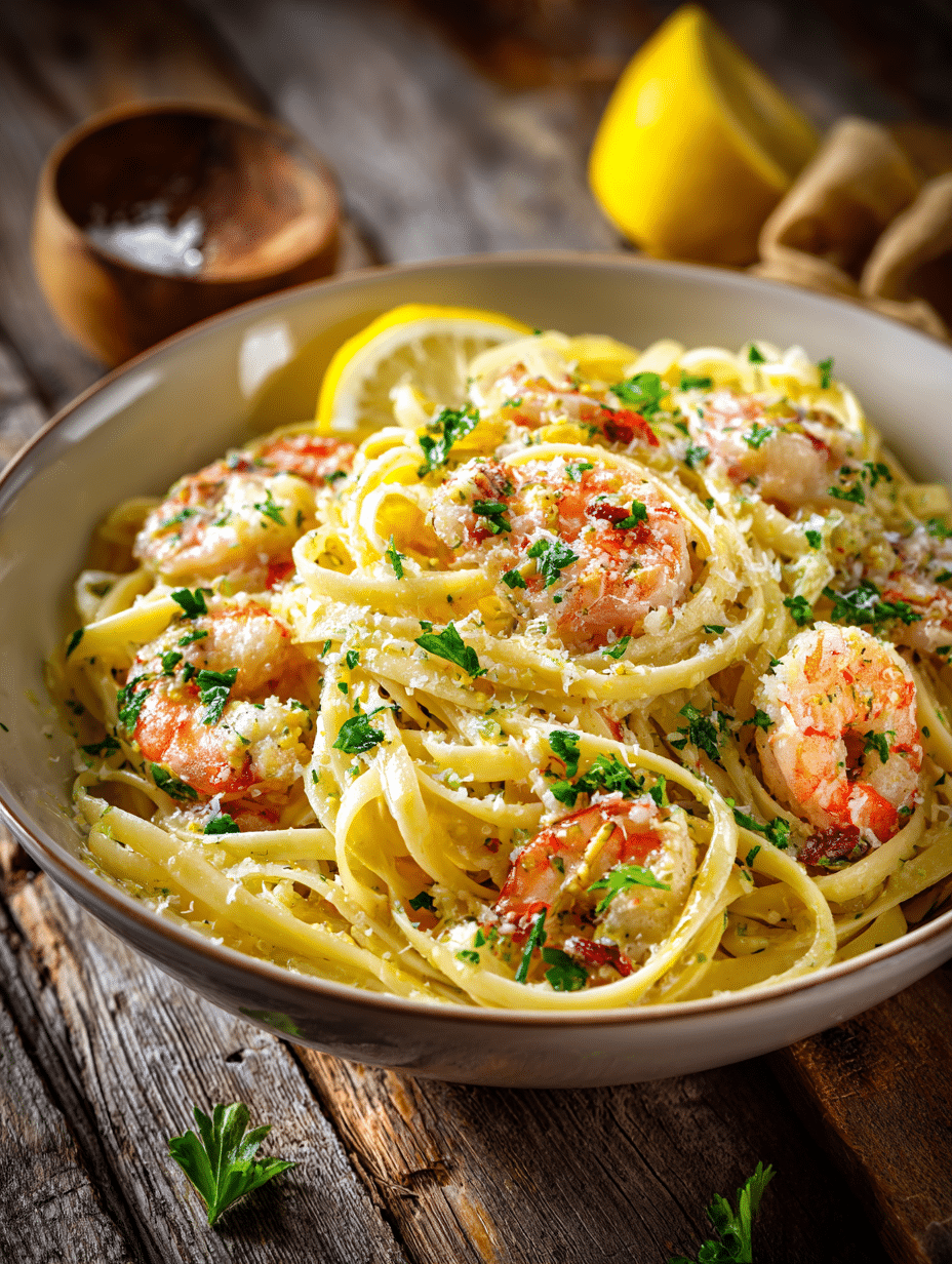 Shrimp Scampi Pasta