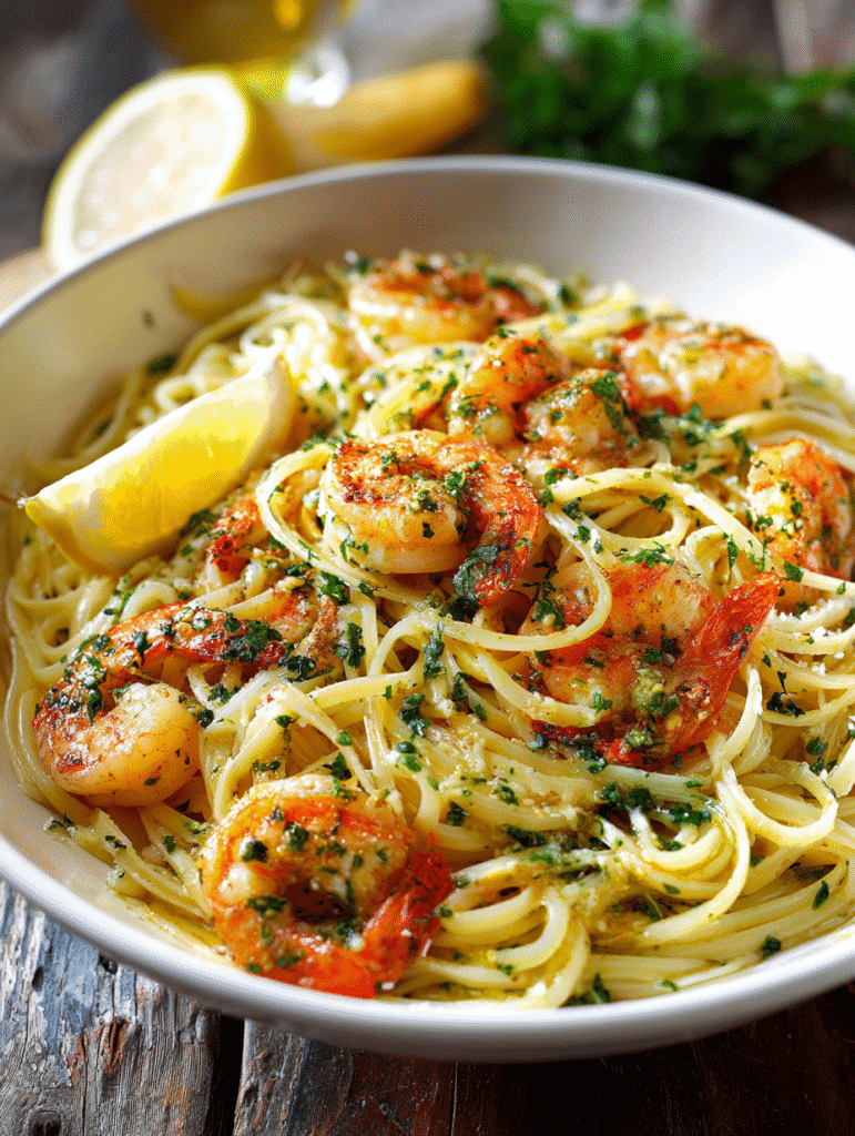 Shrimp Scampi Pasta